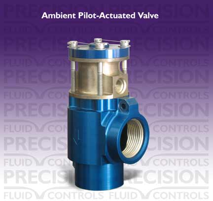 Ambient Pilot Actuated Valve